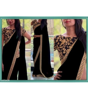 Gorgeous Georgette Thread Work Saree web (3)