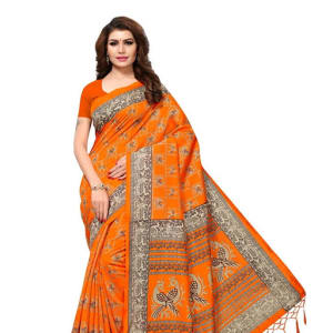 Kashvi Elegant Art Silk Kalamkari Printed Sarees web (4)