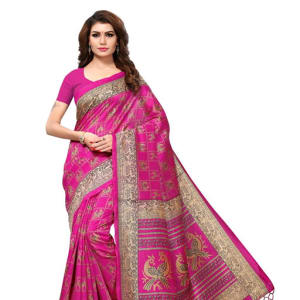 Kashvi Elegant Art Silk Kalamkari Printed Sarees web (3)