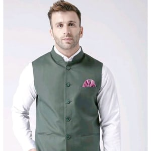 Perfect-Fit Men's Polyester Viscose Waist Coats Vol 2 (6)