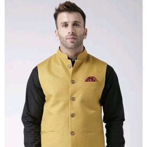 Perfect-Fit Men's Polyester Viscose Waist Coats Vol 1 (10)