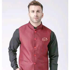 Perfect-Fit Men's Polyester Viscose Waist Coats Vol 1 (12)