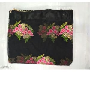 Floret Embroidered Net Sarees web 1 (2)