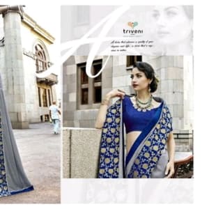 Aaryahi Attractive Silk Boder Work Sarees