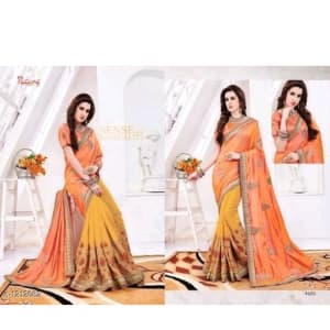 Inaaya Attractive Georgette Embroidered Sarees web vol 2 (4)