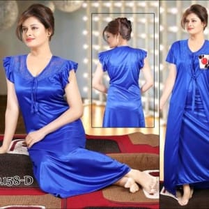 Fancy Satin Night Dresses