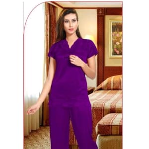 Fancy Satin Night Dresses