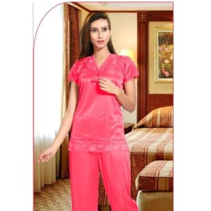 Fancy Satin Night Dresses