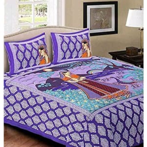 Jaipuri Decorative Printed Double Bedsheets Vol 6 (5)