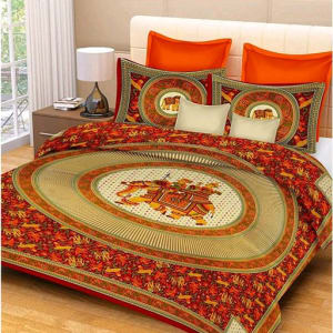 Jaipuri Decorative Printed Double Bedsheets Vol 6 (2)