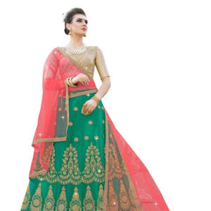Siya Stunning Net Embroidered Women's Lehengas (4)