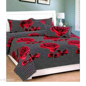Stellar Latest Poly Cotton Double Bedsheets Vol 1 (4)