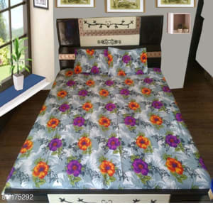 Splendor Exotic Poly Cotton Double Bedsheets Vol 3 (4)