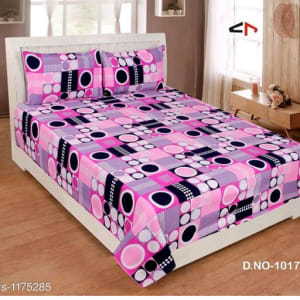 Splendor Exotic Poly Cotton Double Bedsheets Vol 3 (8)