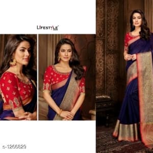 Aaryahi Attractive Silk Zari Work Women's Sarees