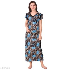 Fancy Satin Nightdresses