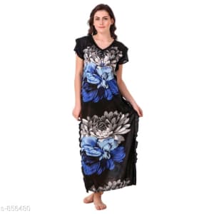 Fancy Satin Nightdresses