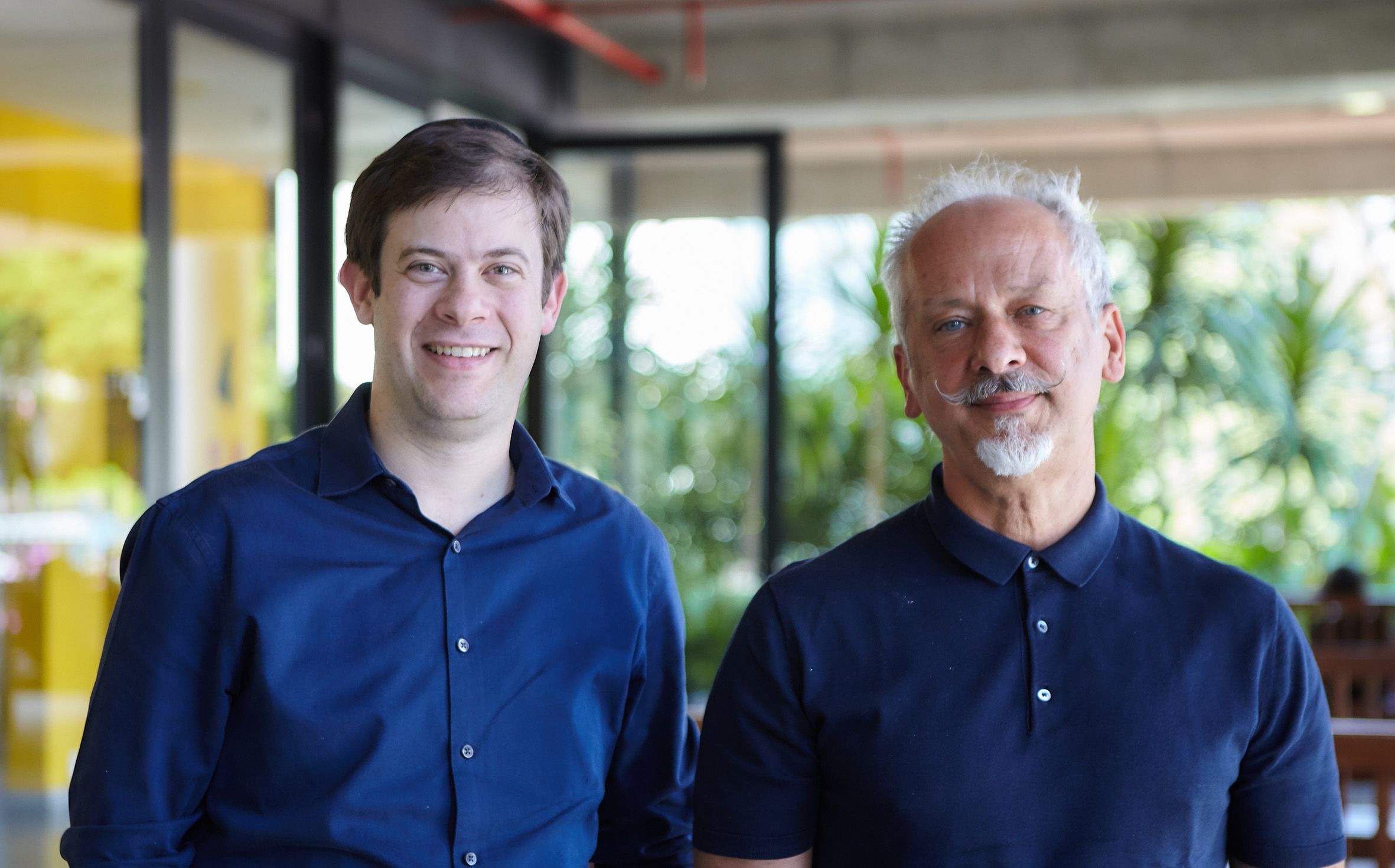 Da esquerda para a direita: Roberto Grosman e Fernand Alphen, ambos co-CEOs da F.biz