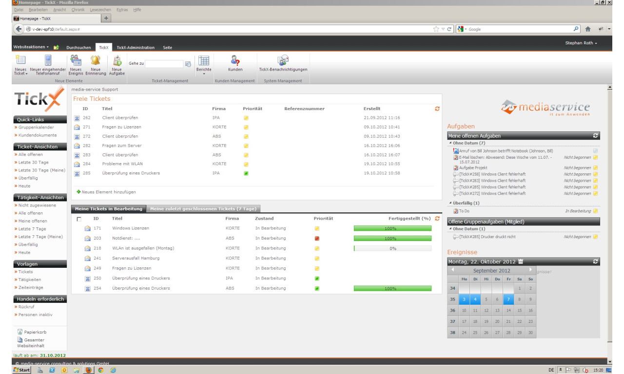 Tickx Das Ticket Und Help Desksystem Fur Microsoft Sharepoint