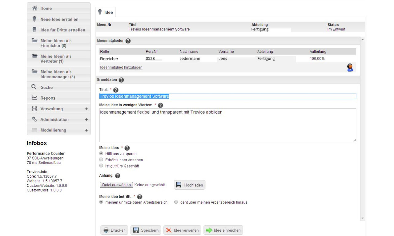 Trevios Ideenmanagement Preise Und Anbieter Betobia