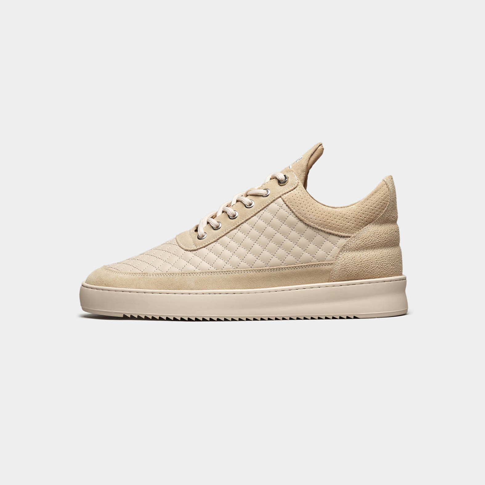 Low Top Quilted Beige - 10100151919