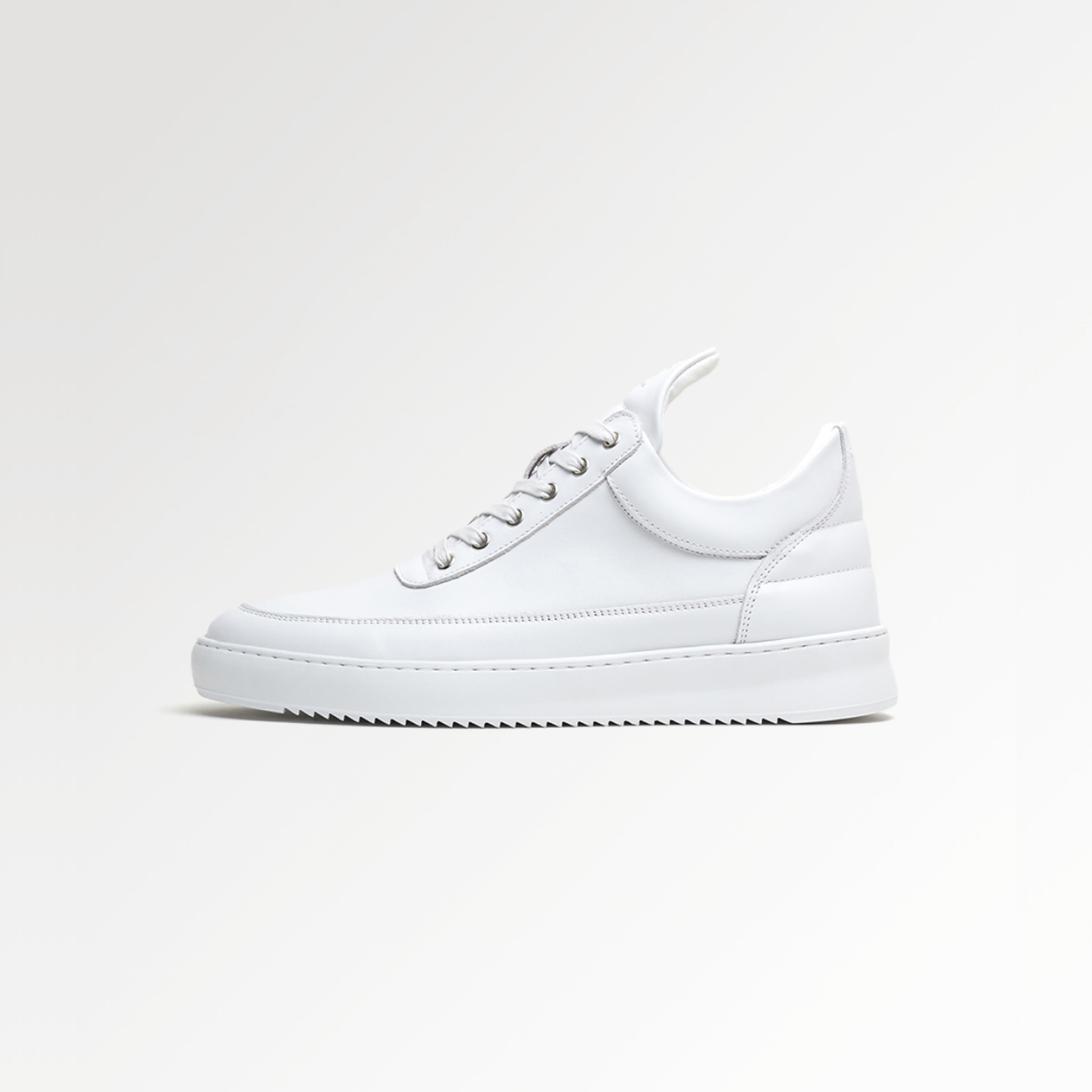 Low Top Ripple Nappa White - 25122901901