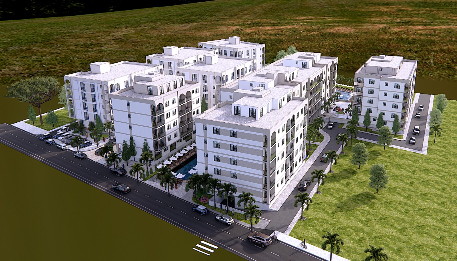 Shiten Garsoniere, dhe Apartamente 1+1 – Plazhi i Golemit 