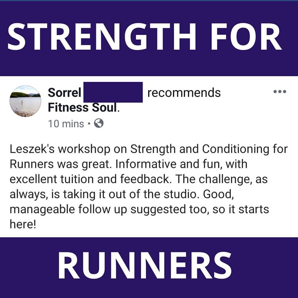 strength for runners workshop