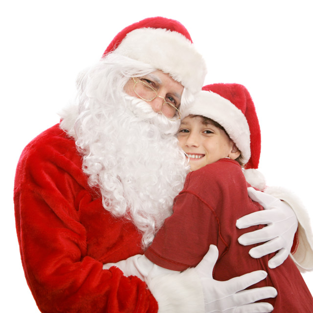 Santa lap