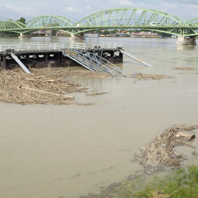 Water Level Of Danube River