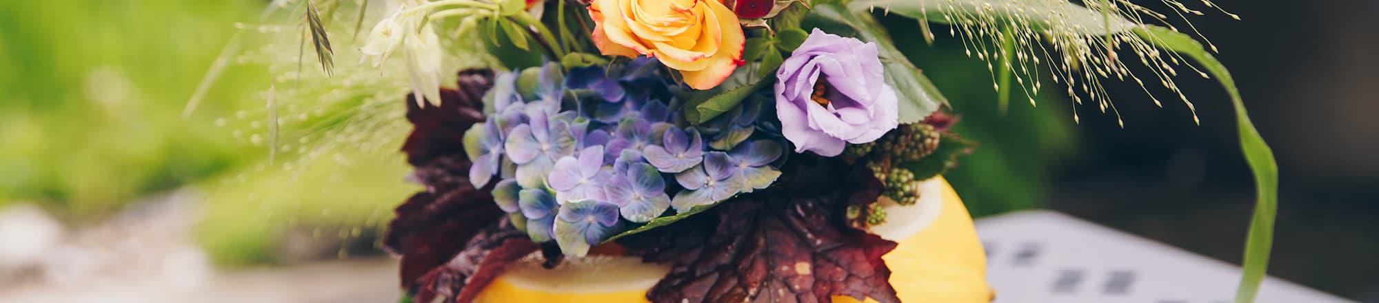 Exotic fruit vases