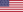 Länderflagge für Code: US