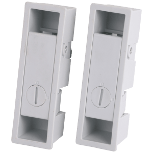 Doorlock  Nordic R/L whitet