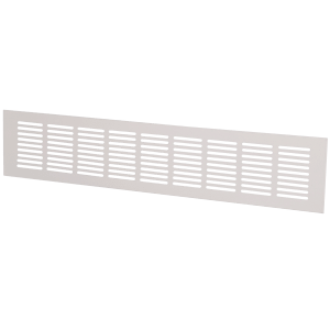 Ventilation door grille white 400x80mm