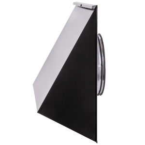 Wall cowl V13 Ø250 black