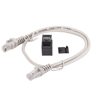 Kabel m/skjøtekontakt 3m RJ45 Res