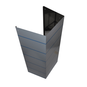 Chimney lower section Vision stainless
