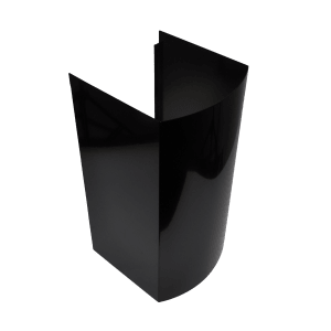 Chimney lower section Elegant black