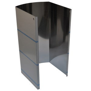 Chimney upper section Elegant stainless