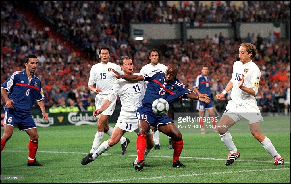 Italy vs France Euro 2000 final