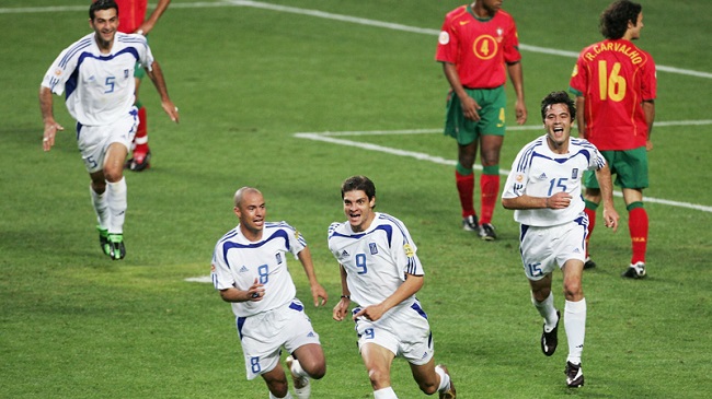 Portugal vs Greece Euro 2004