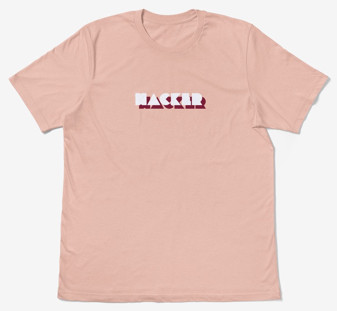 A preview of the hacker t-shirt design