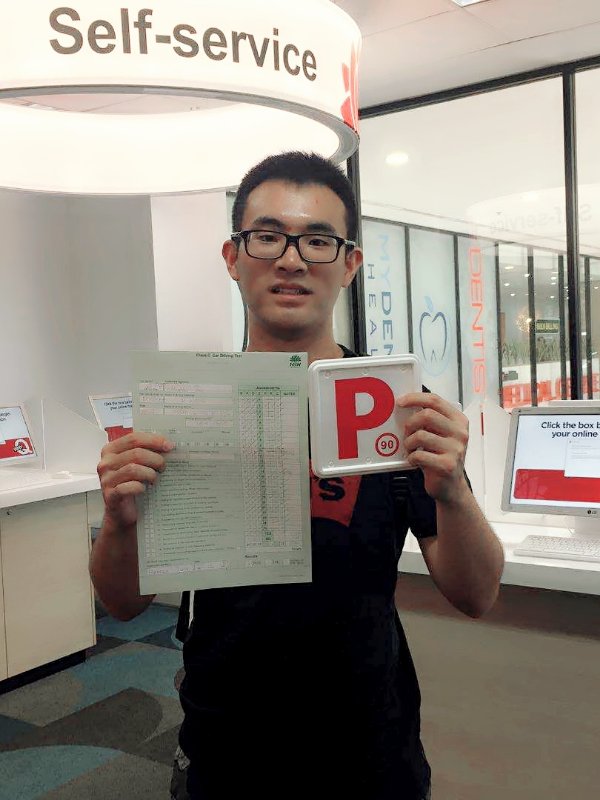 Learner Driver Booked With From L 2 P Driving School And Trained With From L 2 P Driving School