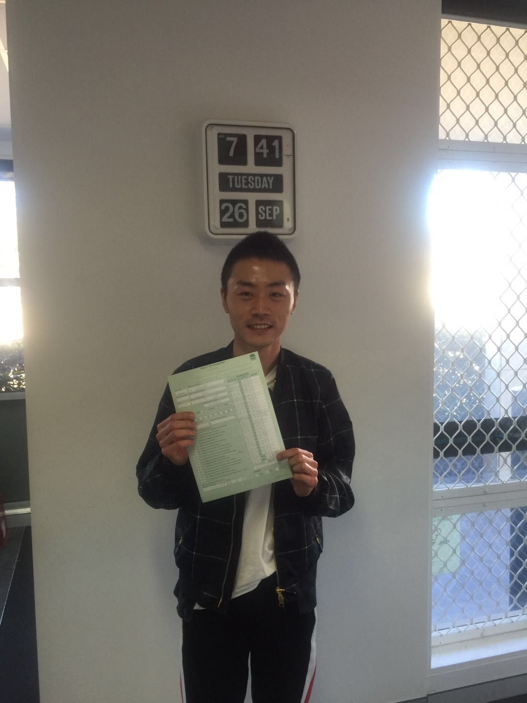 Learner Driver Passed His/Her Red P Driving Test After Coaching With From L 2 P Driving School