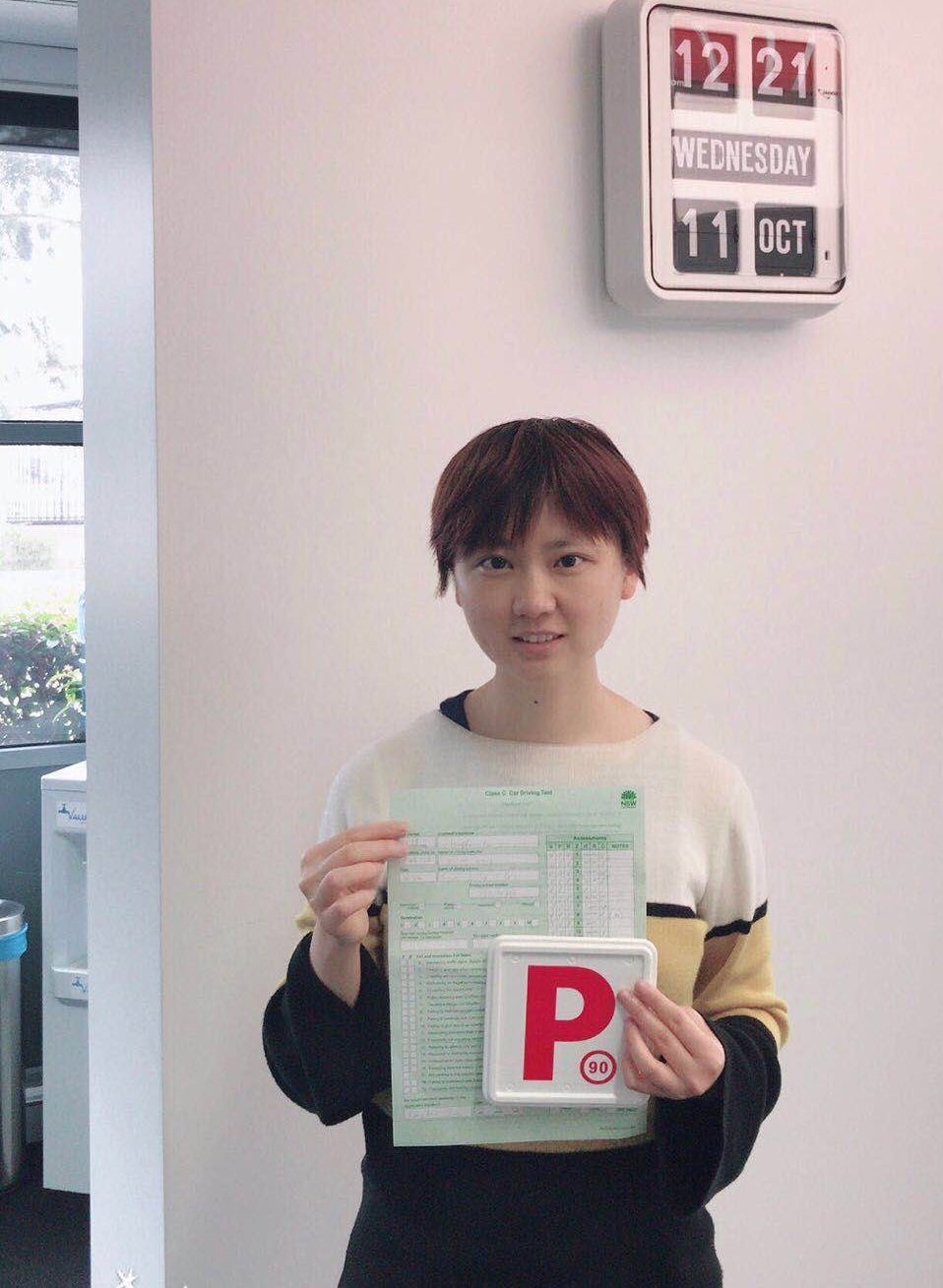 Learner Driver Booked With From L 2 P Driving School And Trained With From L 2 P Driving School