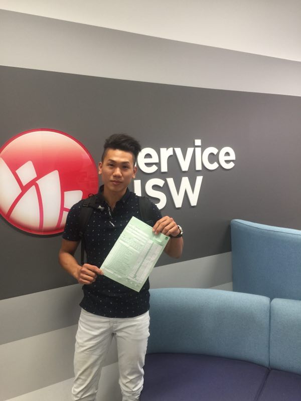 Learner Driver Passed His/Her Red P Driving Test After Coaching With From L 2 P Driving School