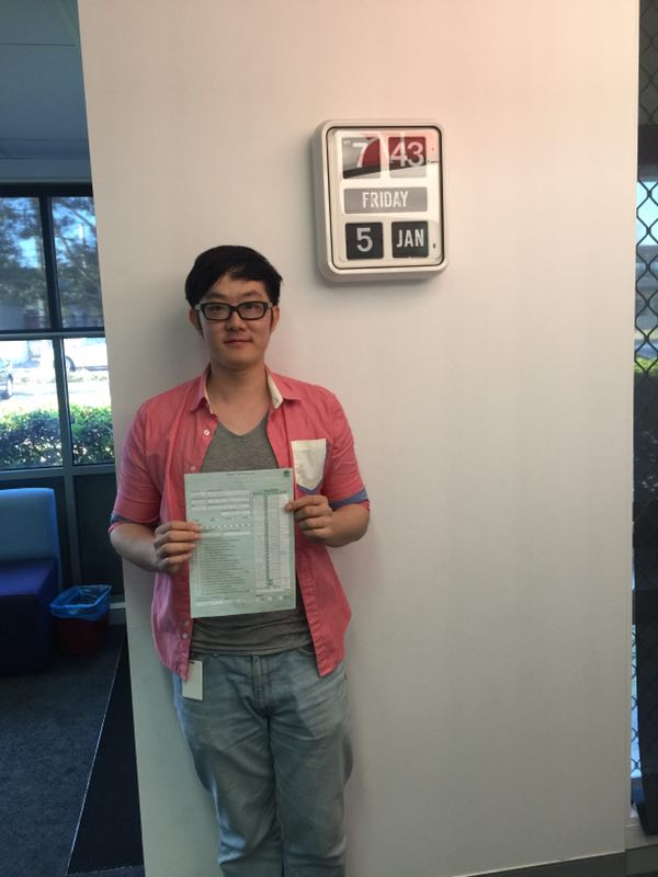 Learner Driver Passed His/Her Red P Driving Test After Coaching With From L 2 P Driving School