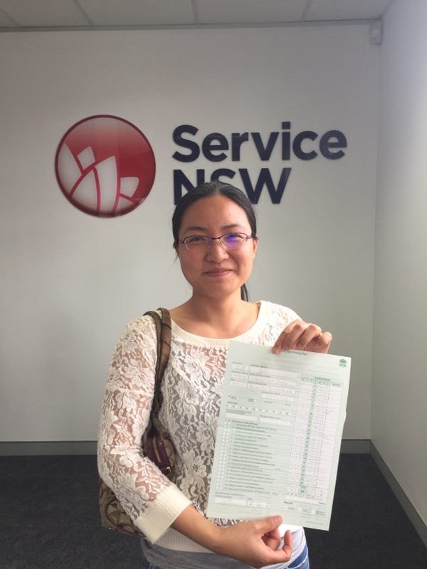 Learner Driver Passed His/Her Red P Driving Test After Coaching With From L 2 P Driving School