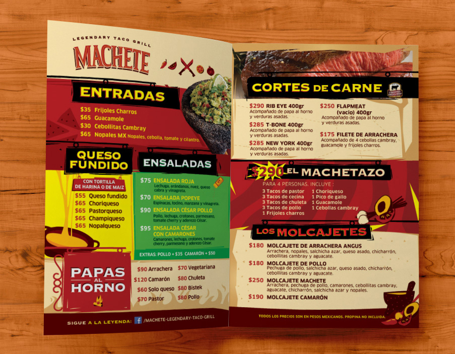 Machete Diseño de logotipo por FRONT