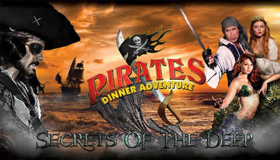 Secrets of the Deep - Pirate’s Dinner Adventure discount tickets